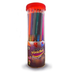 COLORES VIVIDEL 63998 DOBLE COLOR 24X48 BOTE CON 24