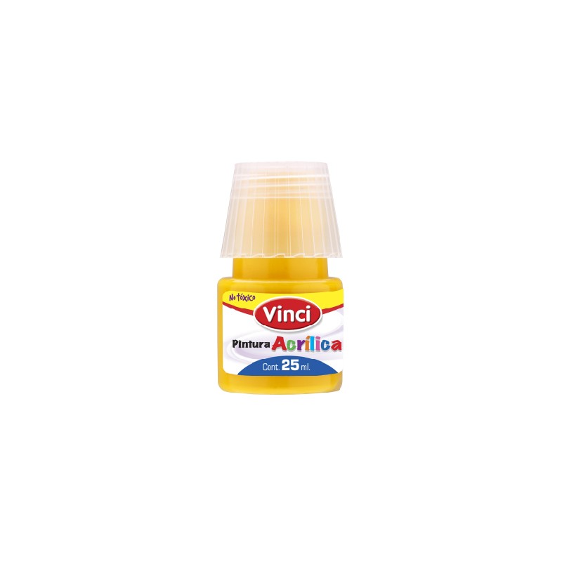 PINTURA ACRILICA VINCI 25ML 010 AMARILLO CLARO