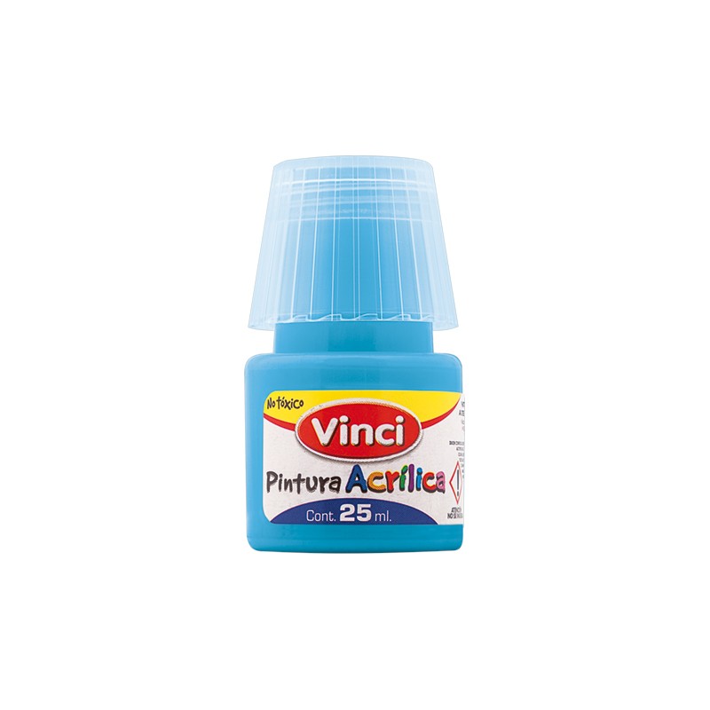 PINTURA ACRILICA VINCI 25ML 022 AZUL PASTEL
