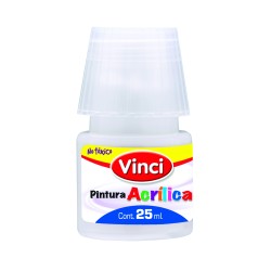 PINTURA ACRILICA VINCI 25ML 030 BLANCO TITANEO