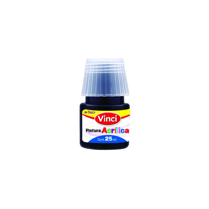 PINTURA ACRILICA VINCI 25ML 080 NEGRO