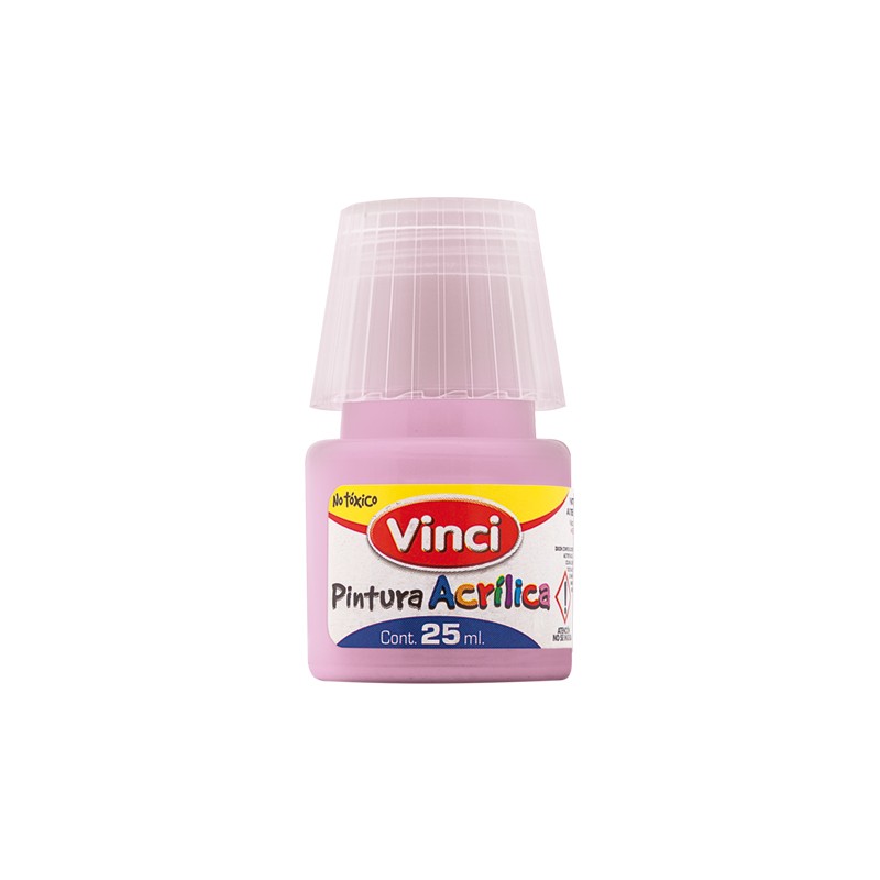 PINTURA ACRILICA VINCI 25ML 101 ROSA PASTEL