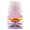 PINTURA ACRILICA VINCI 25ML 101 ROSA PASTEL