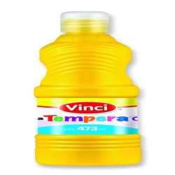 PINTURA TEMPERA VINCI 473 ML. 22641 AMARILLO