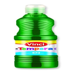 PINTURA TEMPERA VINCI 473 ML. 22642 VERDE