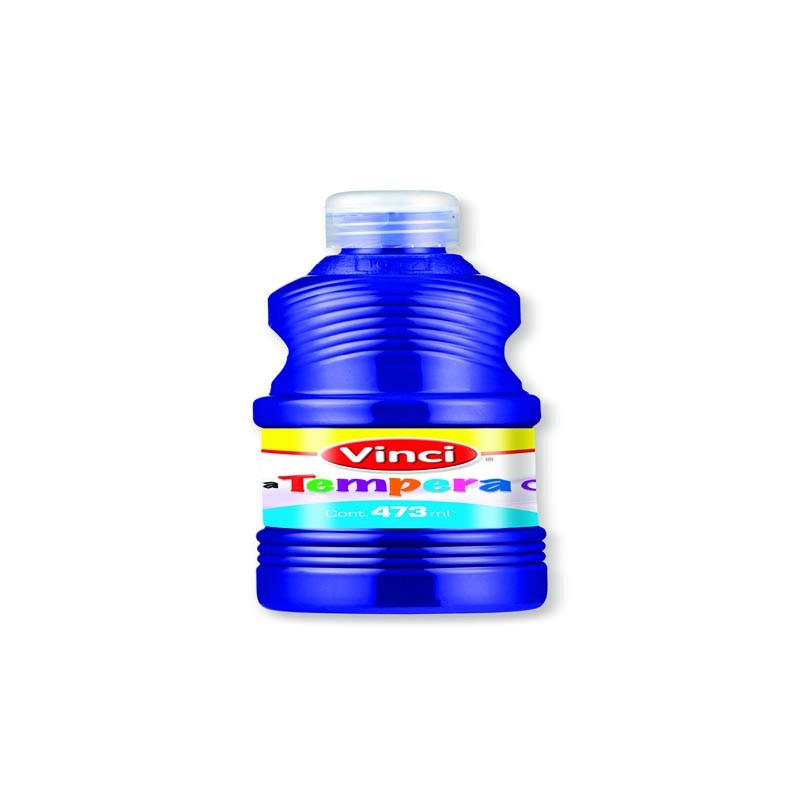 PINTURA TEMPERA VINCI 473 ML. 22643 AZUL