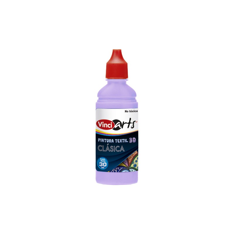 PINTURA TEXTIL VINCI CLASICA 30 ML. 1013 LILA
