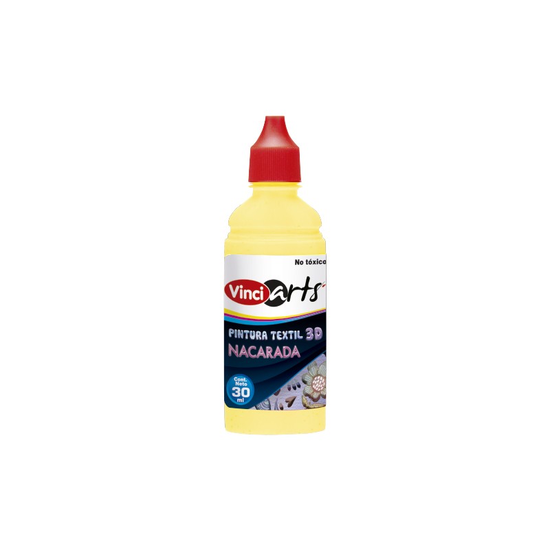 PINTURA TEXTIL VINCI 30 ML. 1025 MANGO NACARADO