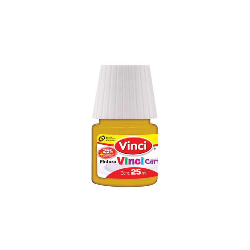 PINTURA PARA CARTEL VINCI 25 ML. 51 AMARILLO MEDIO