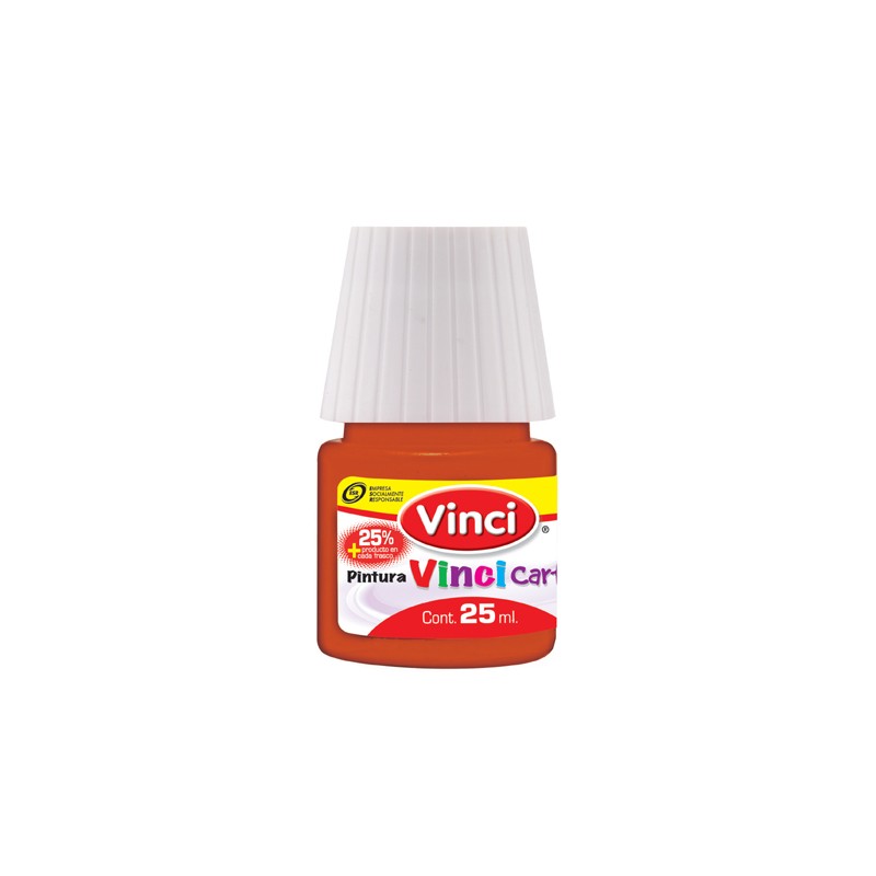 PINTURA PARA CARTEL VINCI 25 ML. 54 ROJO BERBELLON