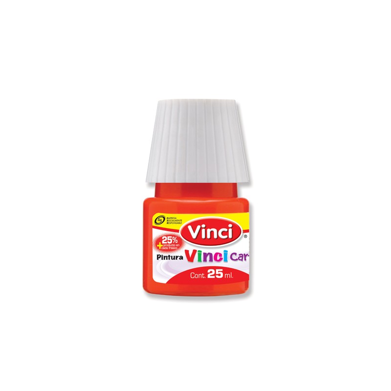 PINTURA PARA CARTEL VINCI 25 ML. 54A ROJO