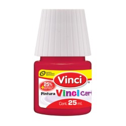 PINTURA PARA CARTEL VINCI 25 ML. 56 ROJO CARMESI