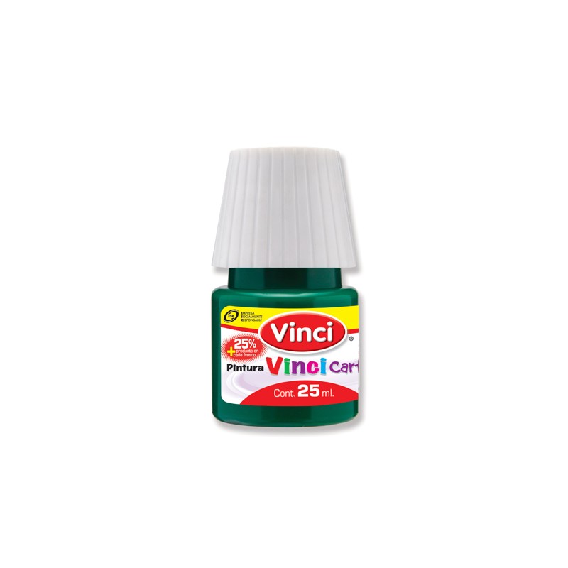 PINTURA PARA CARTEL VINCI 25 ML. 63 VERDE ESMERALDA