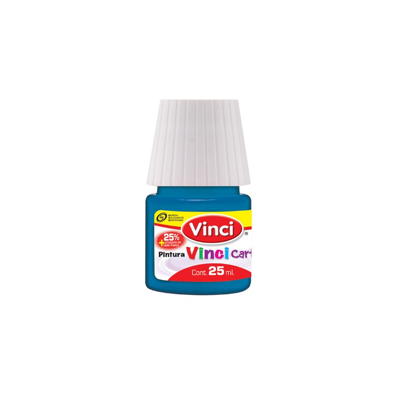 PINTURA PARA CARTEL VINCI 25 ML. 65A AZUL COBALTO