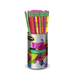 LAPIZ DIXON TICONDEROGA TRENDY NEON 55743 BOTE CON 50