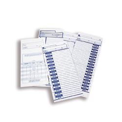 TARJETA PARA RELOJ CHECADOR T-6 QUINCENAL PAQUETE CON 250