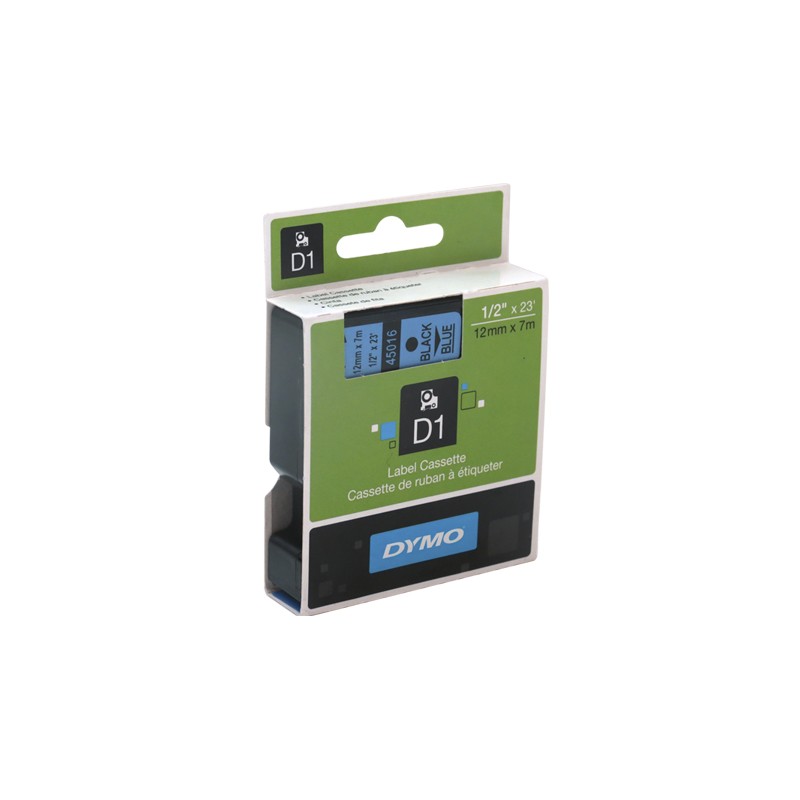 CINTA PARA ROTULADOR ELECTRONICO DYMO LABEL MANAGER 45016 NEGRO/AZUL