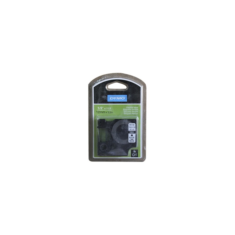 CINTA PARA ROTULADOR ELECTRONICO DYMO LABEL MANAGER TELA 69532 NEGRO/BLANCO
