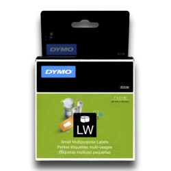 ETIQUETA DYMO USO GENERAL MODELO 30336 1X2 1/8 PULGADAS PARA ROTULADOR LABEL MANAGER 450 TURBO