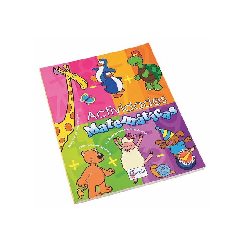 LIBRO DE ACTIVIDADES MATEMATICAS GARCIA 1301 CON 112 PAGINAS