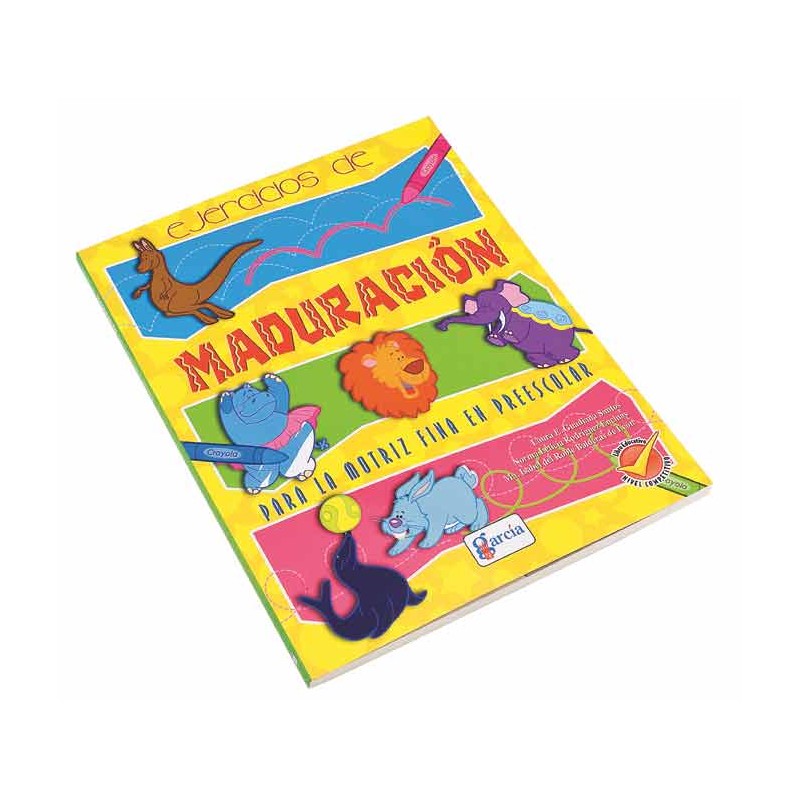 LIBRO DE EJERCICIOS DE MADURACION GARCIA 1302 CON 112 PAGINAS