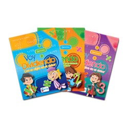 LIBRO DE ACTIVIDADES VOY DIVIDIENDO 1406 PAQUETE CON 3