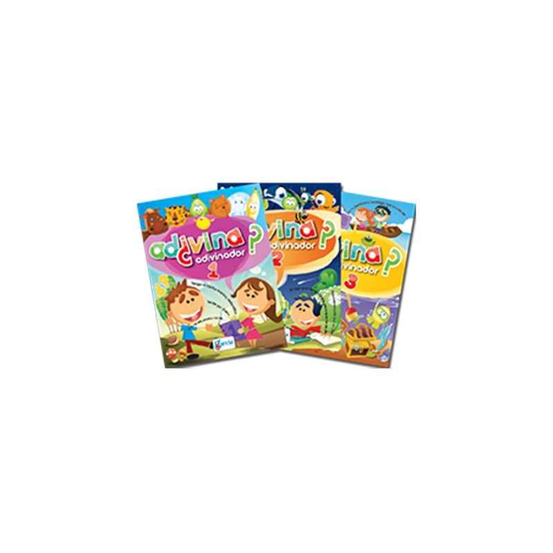 LIBRO DE LECTURA ADIVINANZAS 0302 PAQUETE CON 3 TITULOS