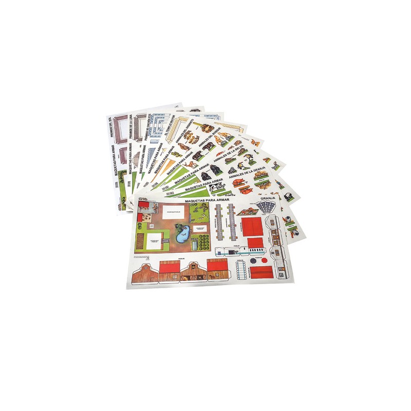 MAQUETA PARA ARMAR SUN RISE PIRAMIDE DE LA LUNA