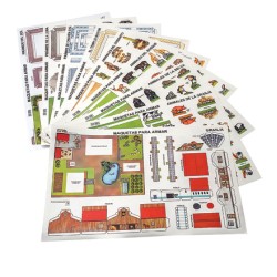 MAQUETA PARA ARMAR SUN RISE PLATAFORMA PETROLERA