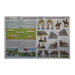 MAQUETA PARA ARMAR SUN RISE REVOLUCION MEXICANA