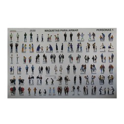 MAQUETA PARA ARMAR SUN RISE PERSONAS 1