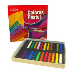 GIS PASTEL STAFFORD DAD 0501 ESTUCHE CON 24