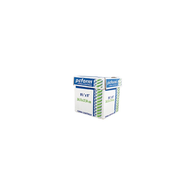 PAPEL STOCK PCFORM  2195 9.5X11 PULGADAS BLANCO 1 TANTO PAQUETE C/250