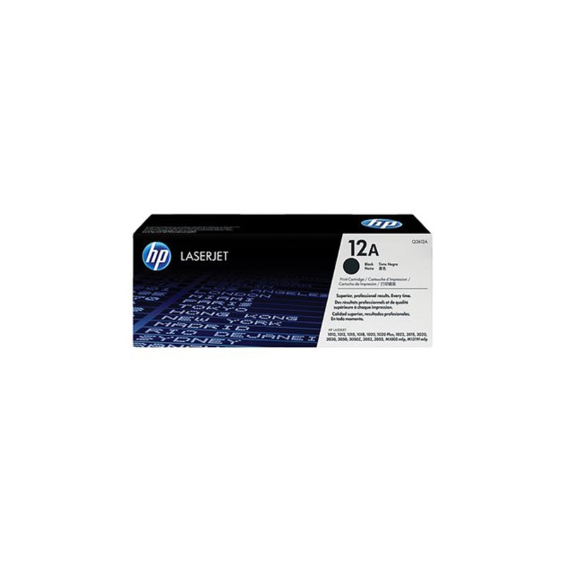 CARTUCHO TONER HP  12A Q2612A LJ 1010/22 NEGRO