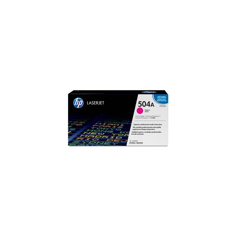 CARTUCHO TONER HP 504A CE-253A LJ CP3525 MAGENTA