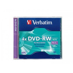 DVD -RW VERBATIM V504 94836 4.7GB REGRABABLE