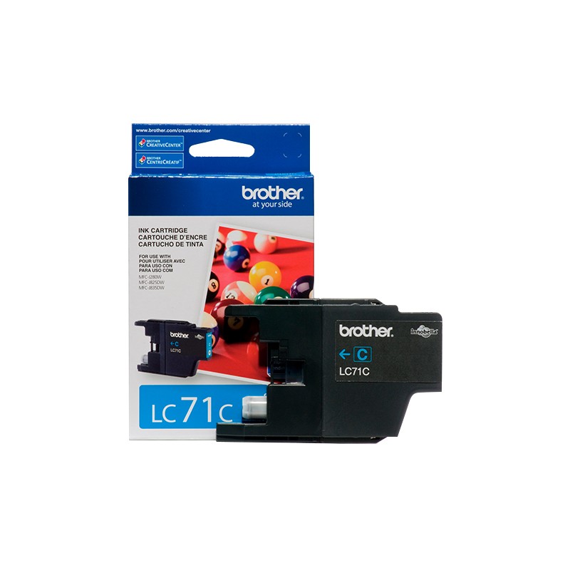 CARTUCHO INKJET BROTHER LC-71C CYAN