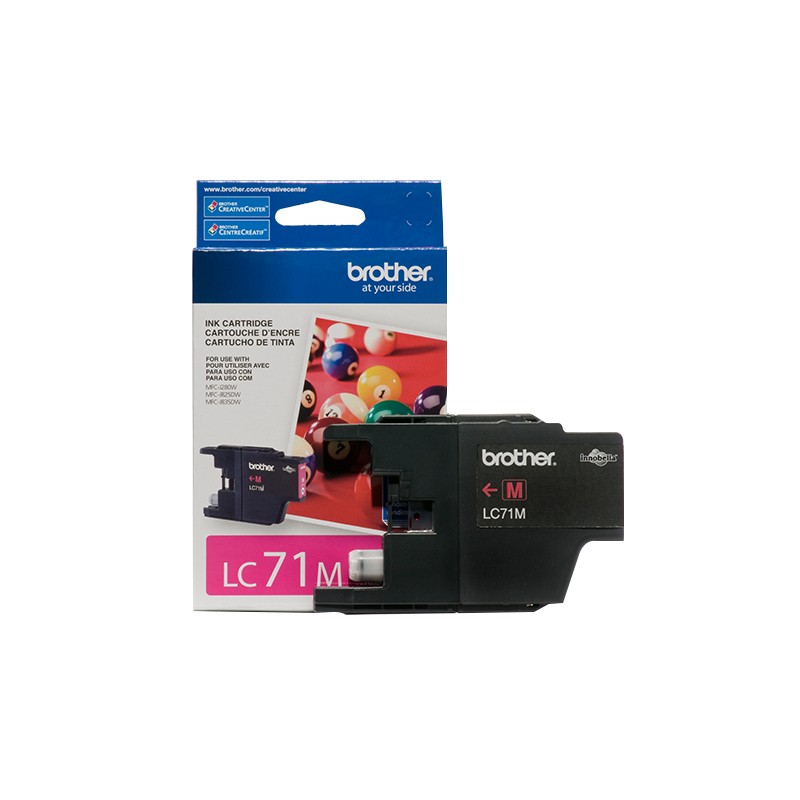 CARTUCHO INKJET BROTHER LC-71M MAGENTA