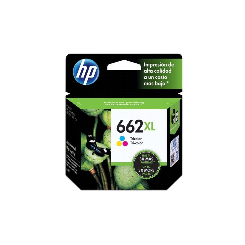 CARTUCHO INKJET HP 662XL CZ106AL TRICOLOR