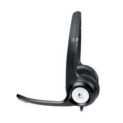 AUDIFONO DIADEMA CON MICROFONO LOGITECH H390 COLOR NEGRO