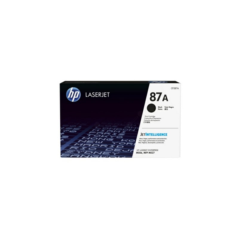 CARTUCHO TONER HP  87A CF287A NEGRO