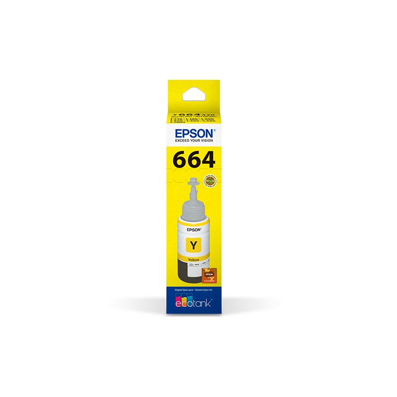 BOTELLA TINTA EPSON 664 T664420AL AMARILLO