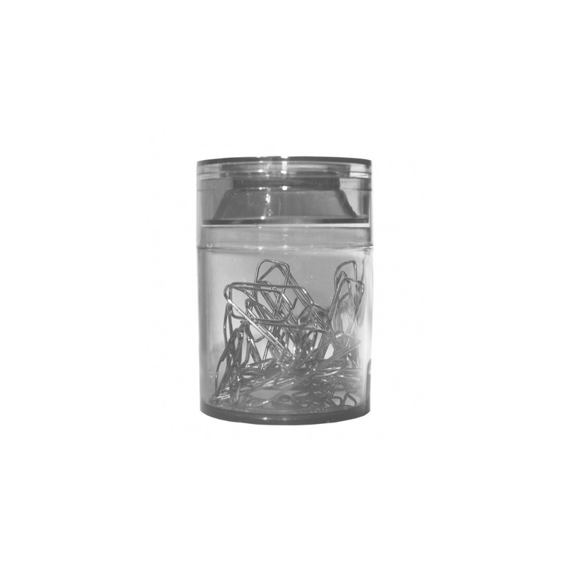 PORTACLIPS CON IMAN MAE M-936.0 TRANSLUCIDO