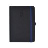 AGENDA DIARIA BLACK BLA213-26-AZ NEGRO CON AZUL 2026