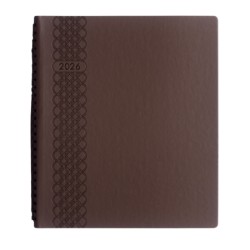 AGENDA SEMANAL EJECUTIVA CON ESPIRAL TCS A-30 AZUL 2025