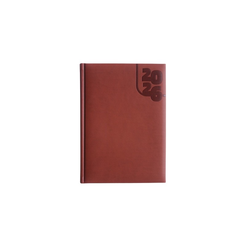 AGENDA DIARIA ESPAÑOLA TCS AVANTE A-51 CUERO 2025