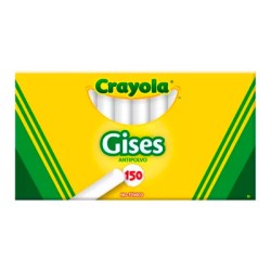 GIS COMPRIMIDO CRAYOLA BLANCO 51-1406 CAJA CON 150