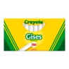 GIS COMPRIMIDO CRAYOLA BLANCO 51-1406 CAJA CON 150