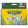 CRAYONES CRAYOLA JUMBO SO BIG 521912 CAJA C/12