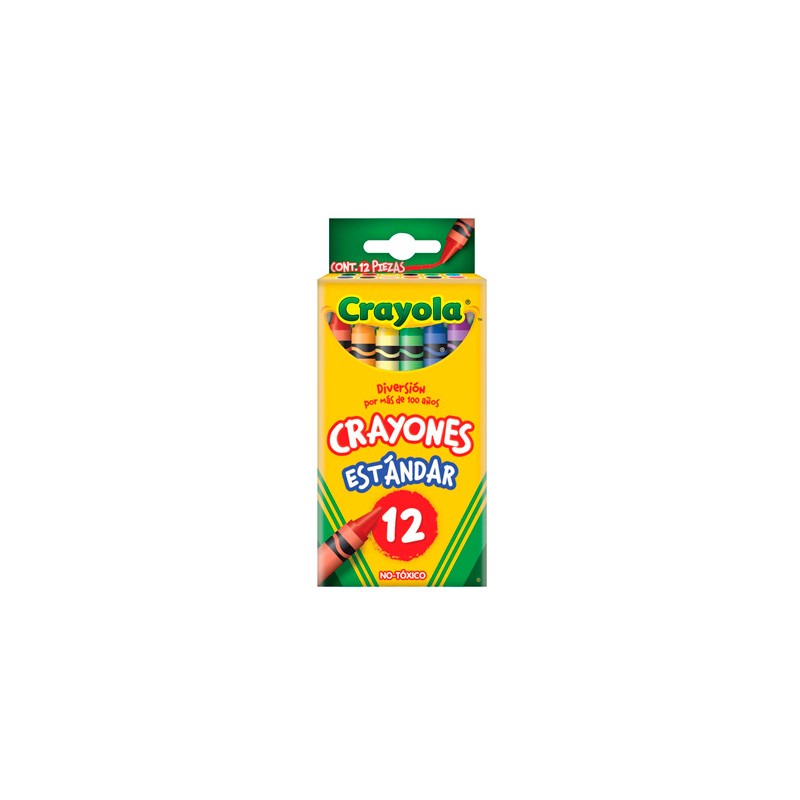 CRAYONES CRAYOLA 52-3012 CAJA CON 12